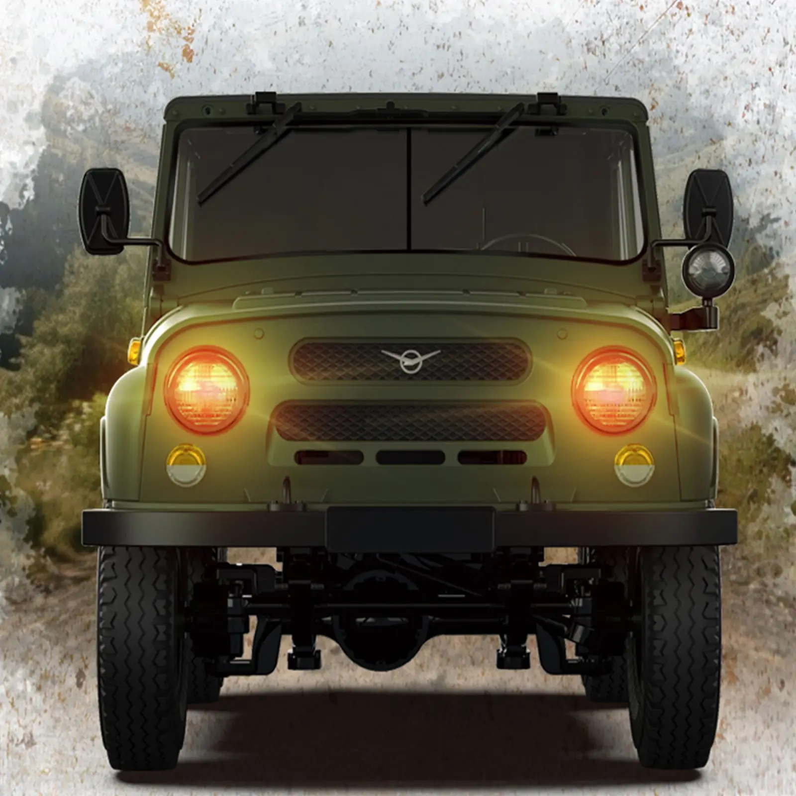 1:12 WPL Green C94 Children Four-Wheel Drive Climbing Off-Road Vehicle Model Electric Car Remote Control Truck RC Toy Xmas Gift