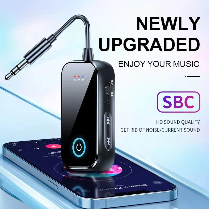 Wireless HiFi Bluetooth Audio Adapter with Microphone