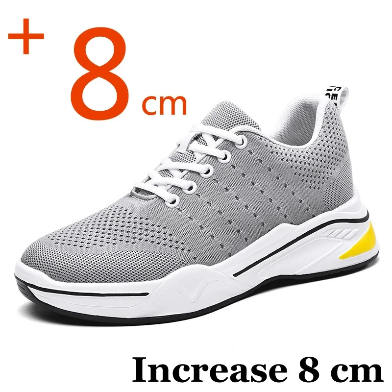

Men Heightening Shoes Elevator Shoes Height Increase Shoes For Men Casual Height Shoes Insole 8CM Black Shoes Alzas Para Zapatos