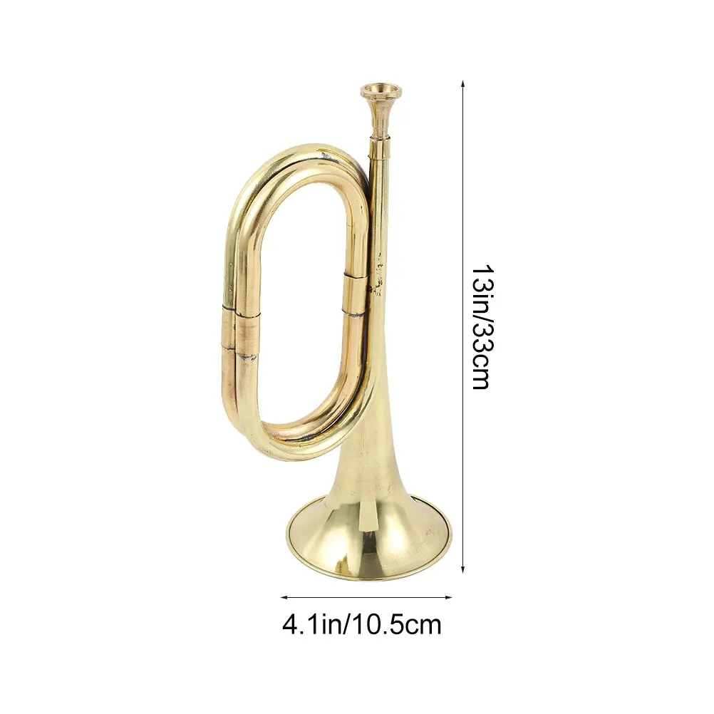 Trumpet Instrument Wind Instrument Trumpet Traditional Wind Copper Alloy Bugle Youth Horn Copper