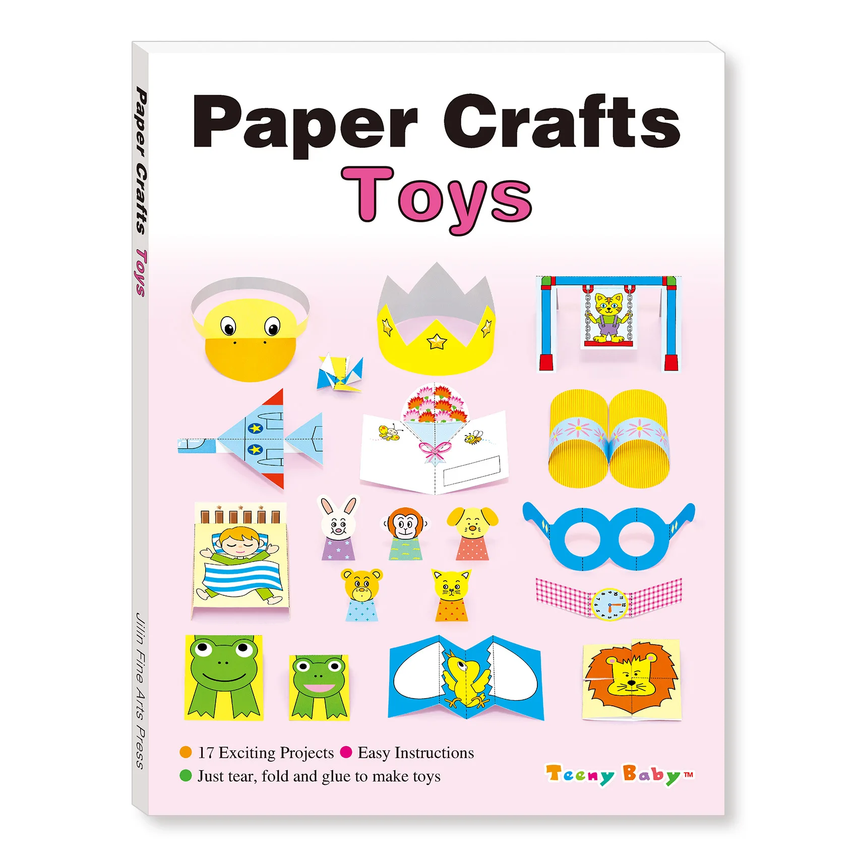 50 PCS Children Origami Paper Book for Solid Color DIY Folding Toy Kids  Handmade Kindergarten Arts and Crafts Toys