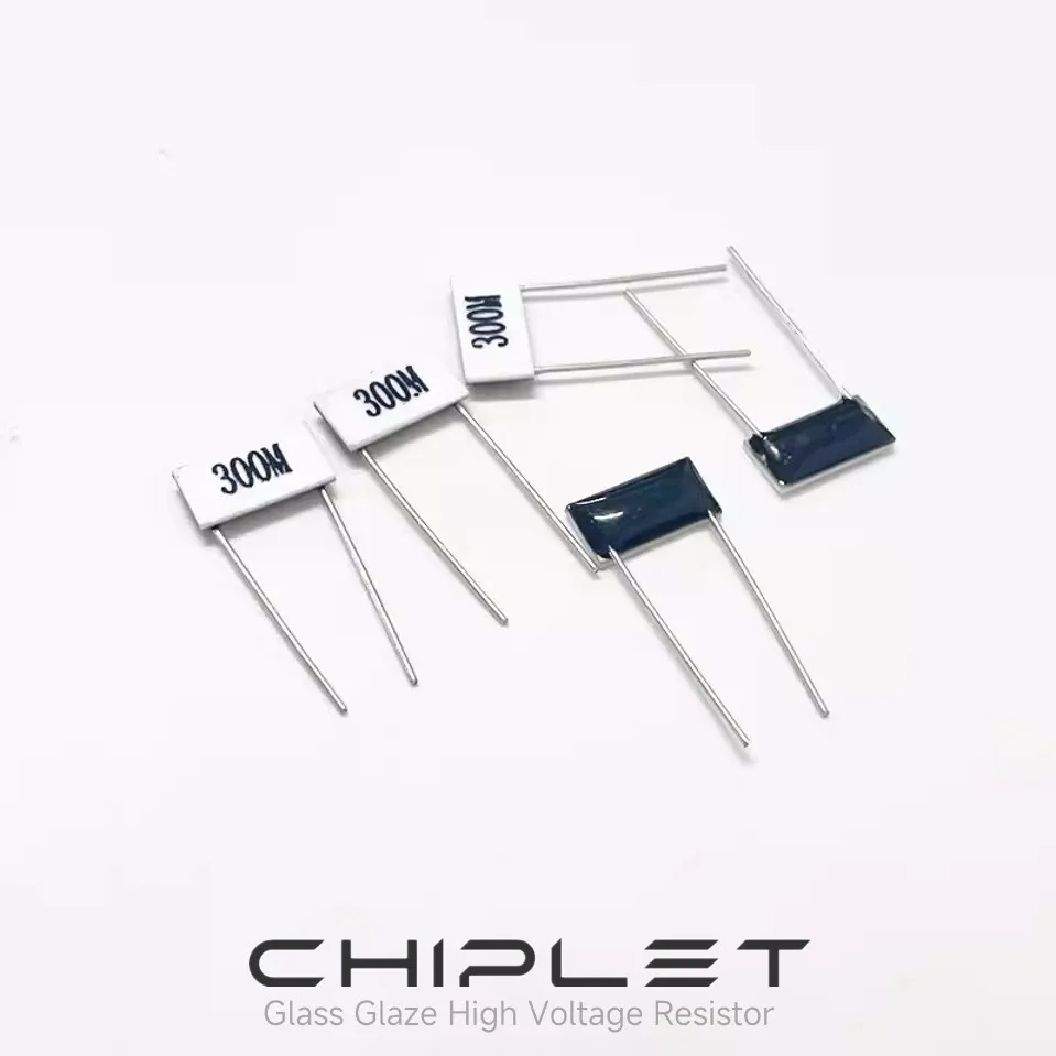 5pcs RI82 Flat Chip High Voltage Resistance Glass Glaze Resistor DIP 39M 50M 100M 150M 200M 300M 500M 1G 2G 3G 5G 10x5mm 200PPM