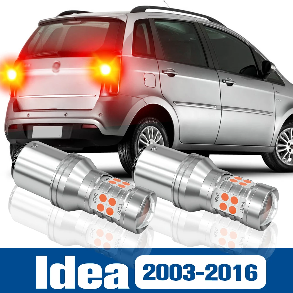 

2pcs LED Brake Light Lamp Accessories Canbus For Fiat Idea 2003 2004 2005 2006 2007 2008 2009 2010 2011 2012 2013 2014 2015 2016