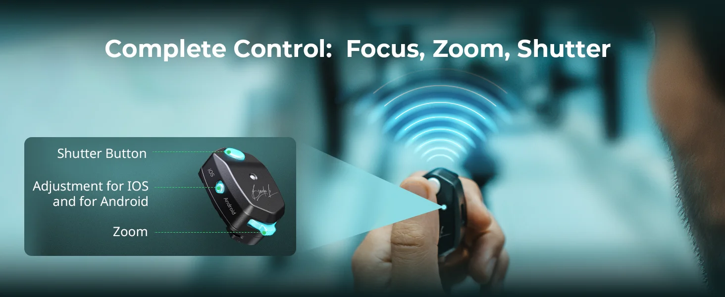 Rotatable Bilateral Quick Release Side Handle with M.2 SSD Enclosure & Wireless