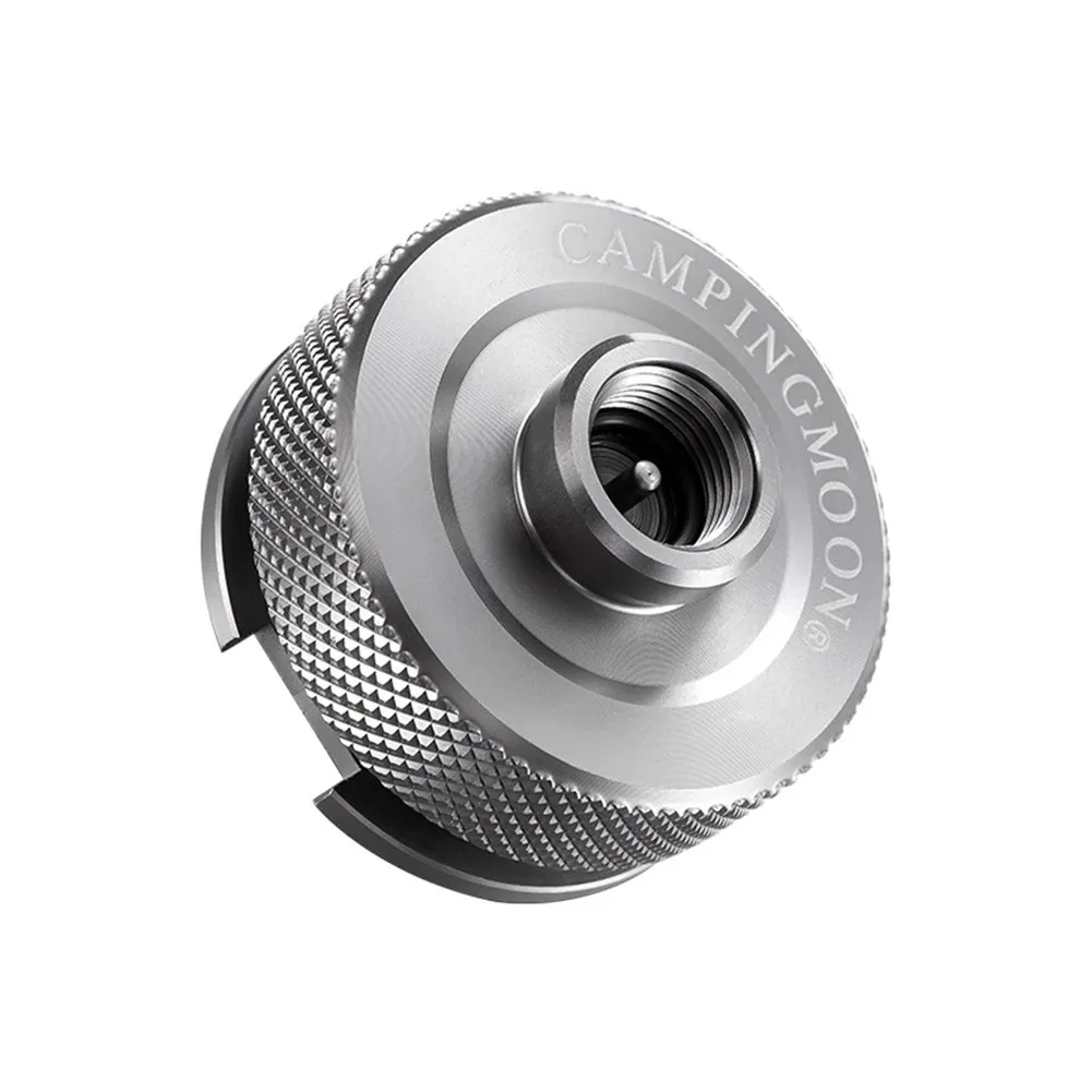 Outdoor Camping Gas Burner Adapter Butane Stove Burner Adapter Aluminum Alloy Outdoor Picnic Hiking Accessories