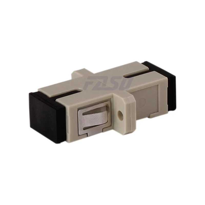 FASO 50Pcs SC Fiber Optic Adapter Simplex MM/OM3/OM4 Fiber Coupler Fiber Optic Connector