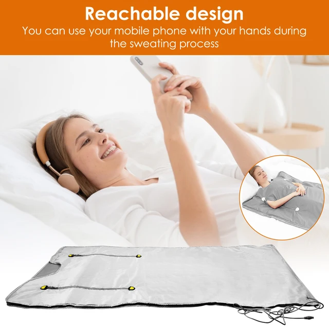 Zsírégető Szauna Infrare Takaró Karcsútt Méregtelenítő Fűtő A Fogyáshoz Teljes Test Otthoni Gyógyfürdőállomány - Image 4