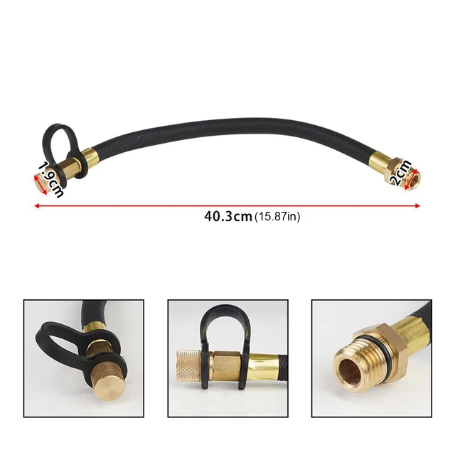 Flexible Oil Drain Hose For Small Engines – Heat-Resistant Rubber Tube For FR, FS, FT, FX & Kubota Models | OE 51044-0902 - View #4