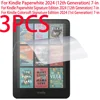 3PCS PET Soft Film Screen Protector For Kindle Paperwhite 2024 12th Gen 7in For Colorsoft Signature Edition 2024 Protective Film 1