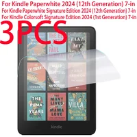 3PCS PET Soft Film Screen Protector For Kindle Paperwhite 2024 12th Gen 7in For Colorsoft Signature Edition 2024 Protective Film 1