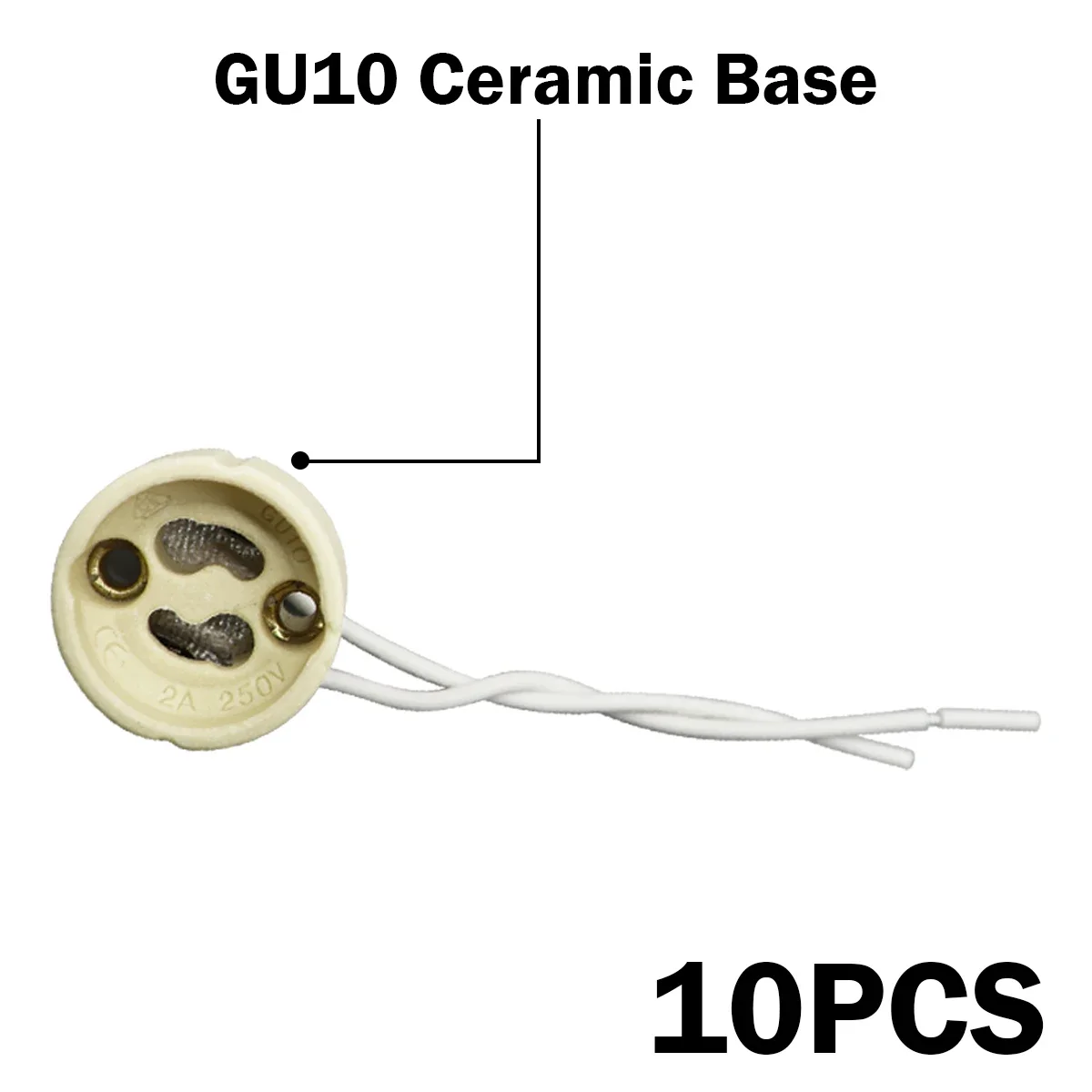 10pcs ceramic base