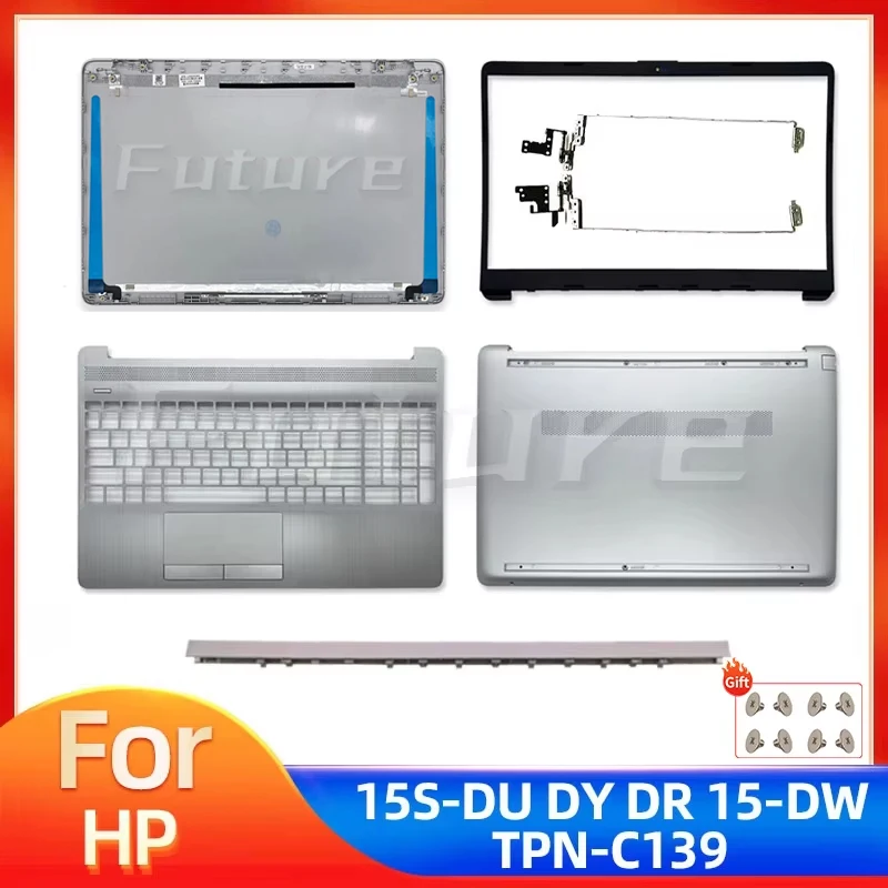HP 15-DW 15S-DU 15S-DY 15S-DR 255 G8 G9 250 G8 G9 TPN-C139 LCD 뒷면 덮개 베젤 경첩 손목 ..