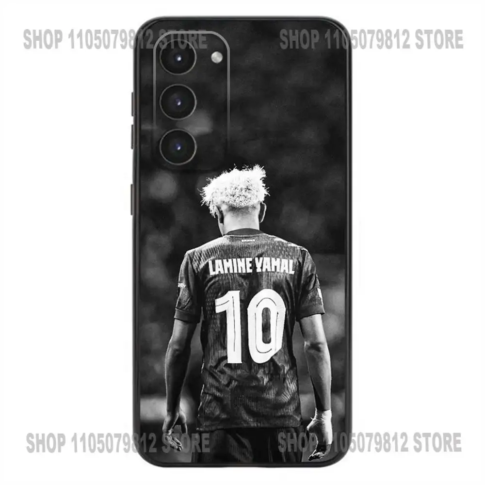 L-Lamine Sport-19 Y-Yamals Soft Silicone Black Phone Case
