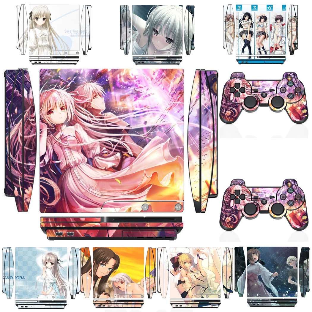 3201 Vinyl Skin Sticker Protector Per Sony Ps3 Slim Playstation 3 Slim E 2 Adesivi Per Pelli Controller