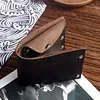 Handmade Minimalist Wallet for Men Short Mini Genuine Leather Small Cool Best Front Pocket Wallet for Men 8.5*10.2cm 3