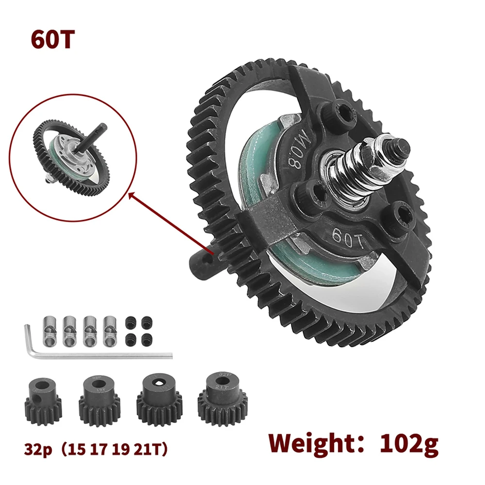 CNC Aluminum 50T Spur Gear For Traxxas LaTrax Rally 1/18 Scale – Billet Machined Upgrade Part - View #7