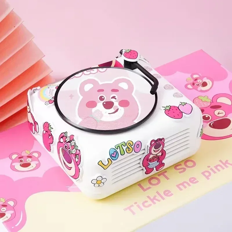 New Sanrio Hello Kitty Figures Melody Action Figure Pochacco Doll Crayon Toys Jukebox Retro Bluetooth Cd Player Giocattoli Per Bambini Regali