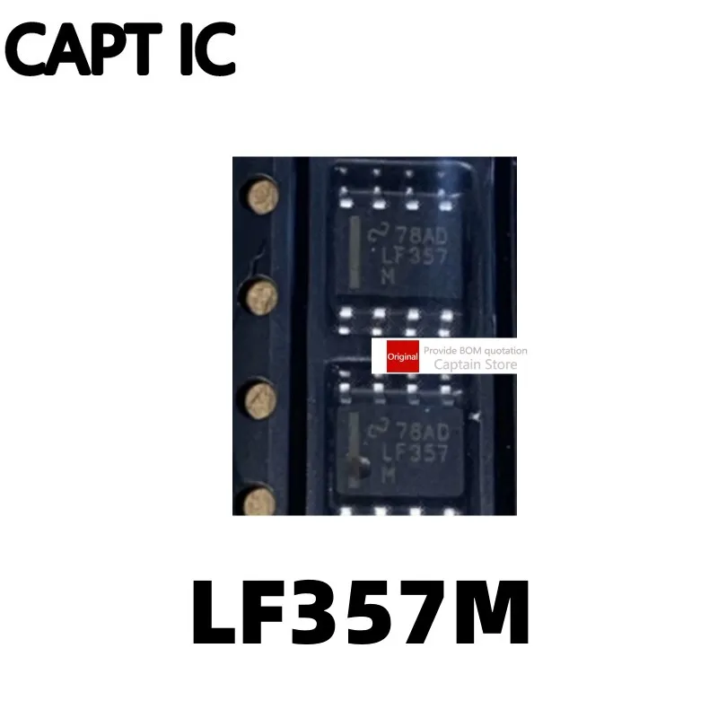 

5PCS LF357MX LF357M LF357 Chip SOP-8 Precision Operational Amplifier IC Chip