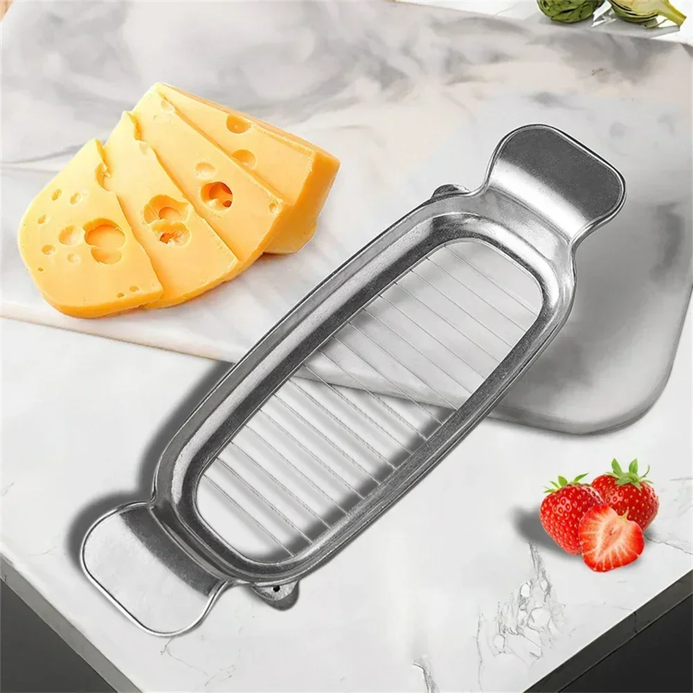 Stainless Steel Cheese Slicer Adjustable Thickness Butter Cutter Soft And Semi-Hard Kitchen Cooking Tools Cheddar Gadgets Grater