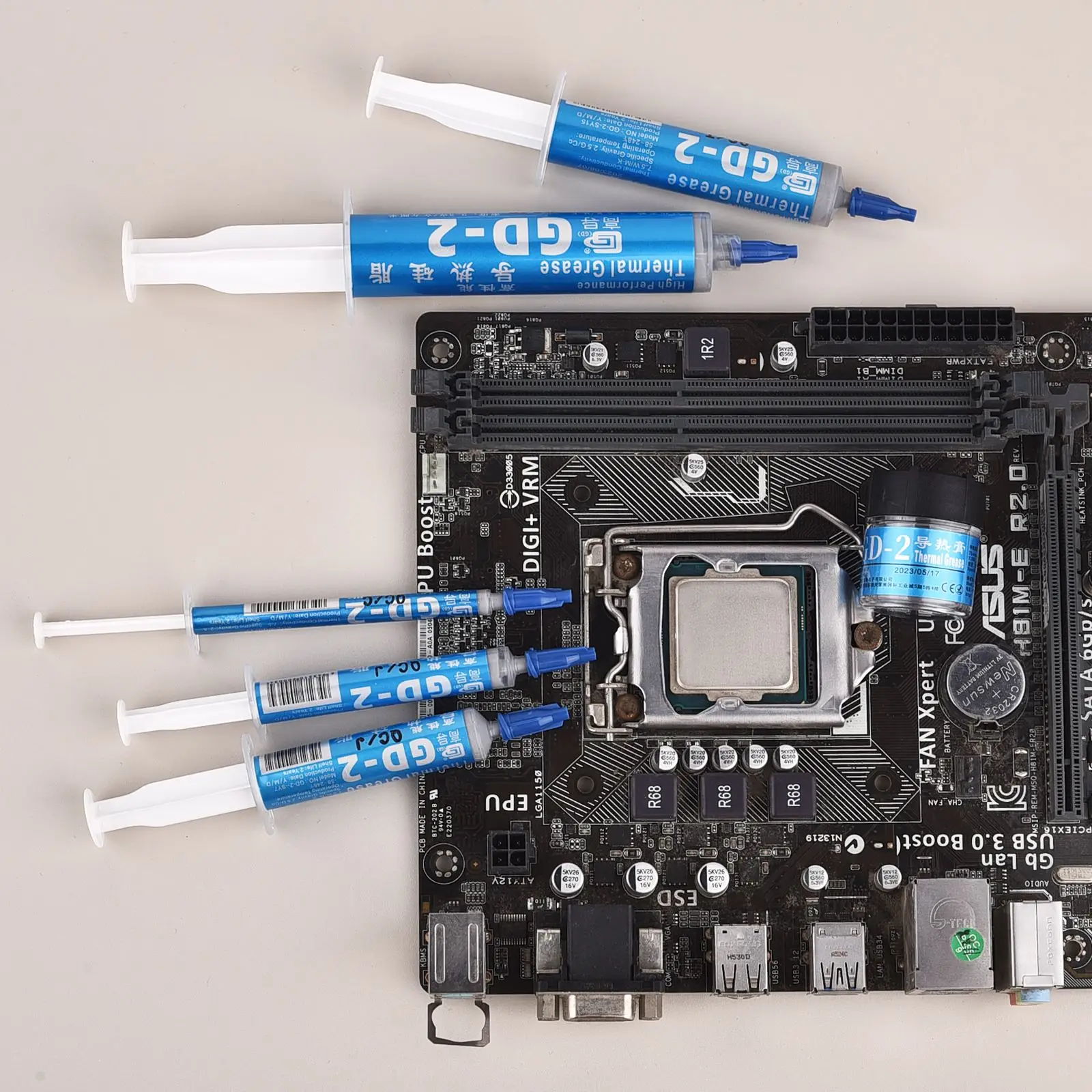 Thermal Paste GD007 GD-2 Thermal Grease Paste Conductive 1g-30G Silicone Plaster Heat Sink Compound CPU GPU