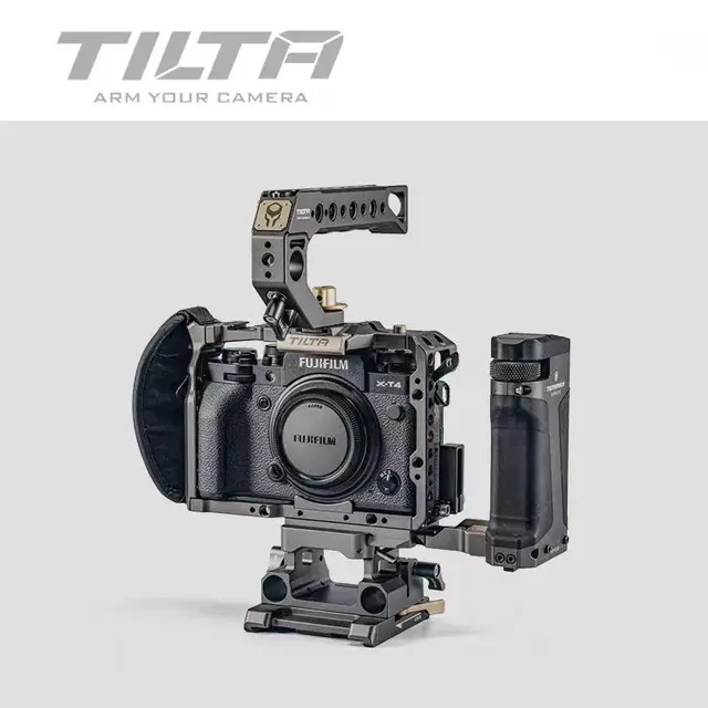 Fujifilm Xt3 Fujifilm Xt4 Cinema Rig Tilta TA-T04-C-G Camera Cage