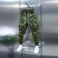 2025 nouveaux hommes Joggers automne pantalons de survêtement printemps cordon pantalons décontractés entraînement course coton pantalons de sport hommes vêtements 3