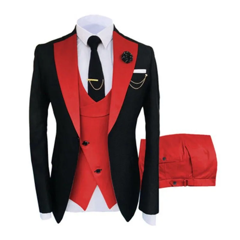 O562Foreign trade ready-made suits three piece suits for men business casual