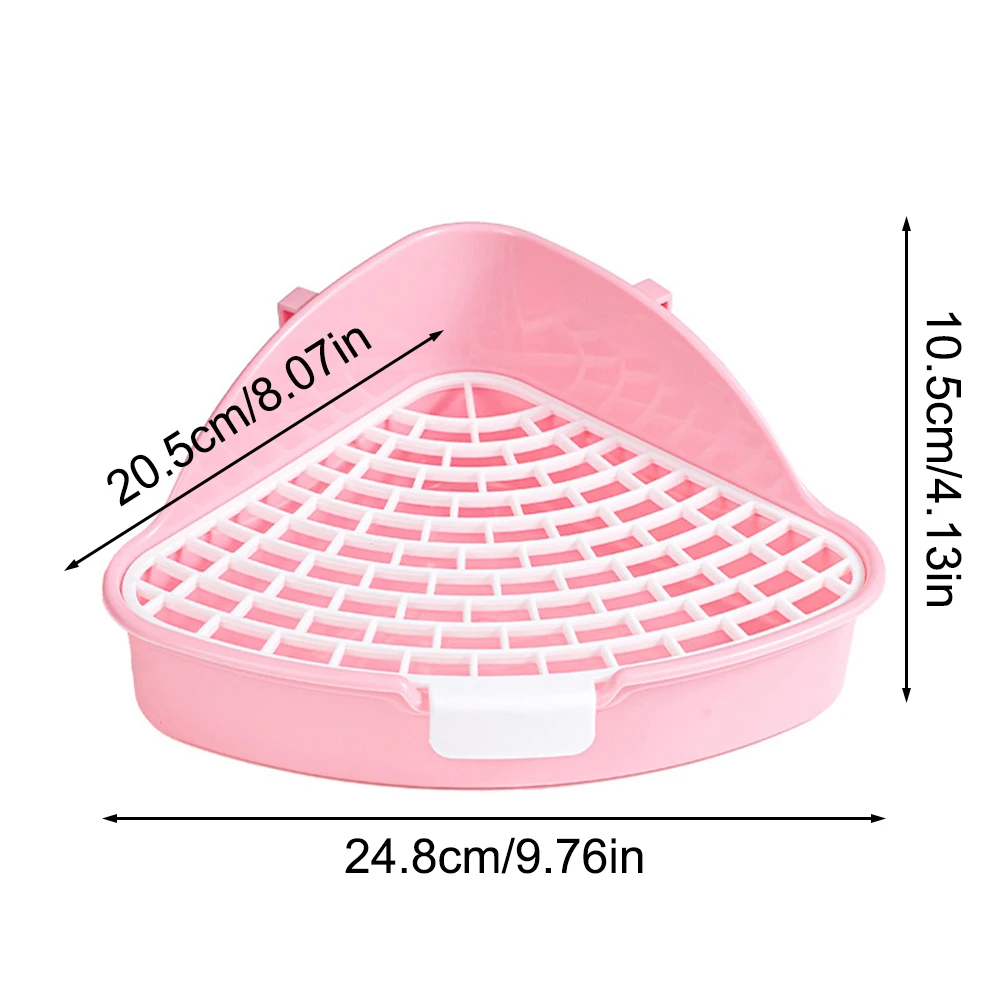 Triangle Corner Litter Box 6