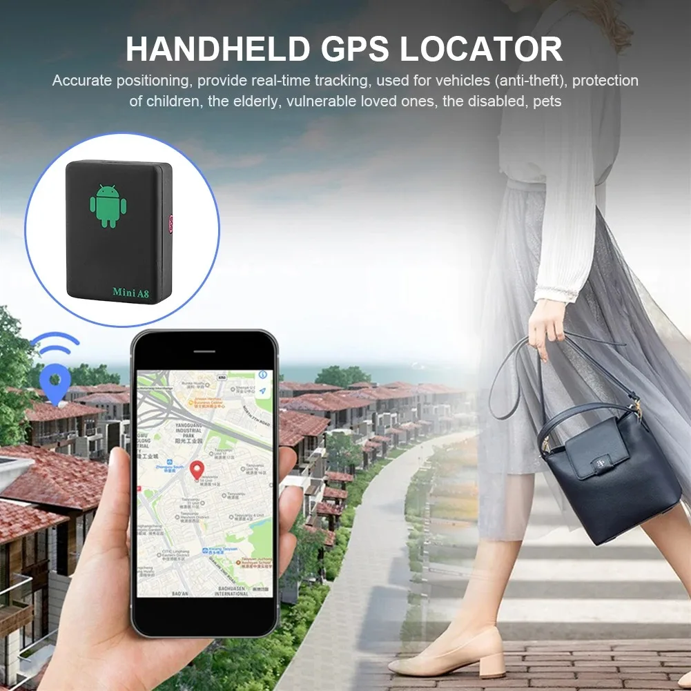 A8 GPS locator accurate positioning suitable for all models anti-loss devices gps tracker