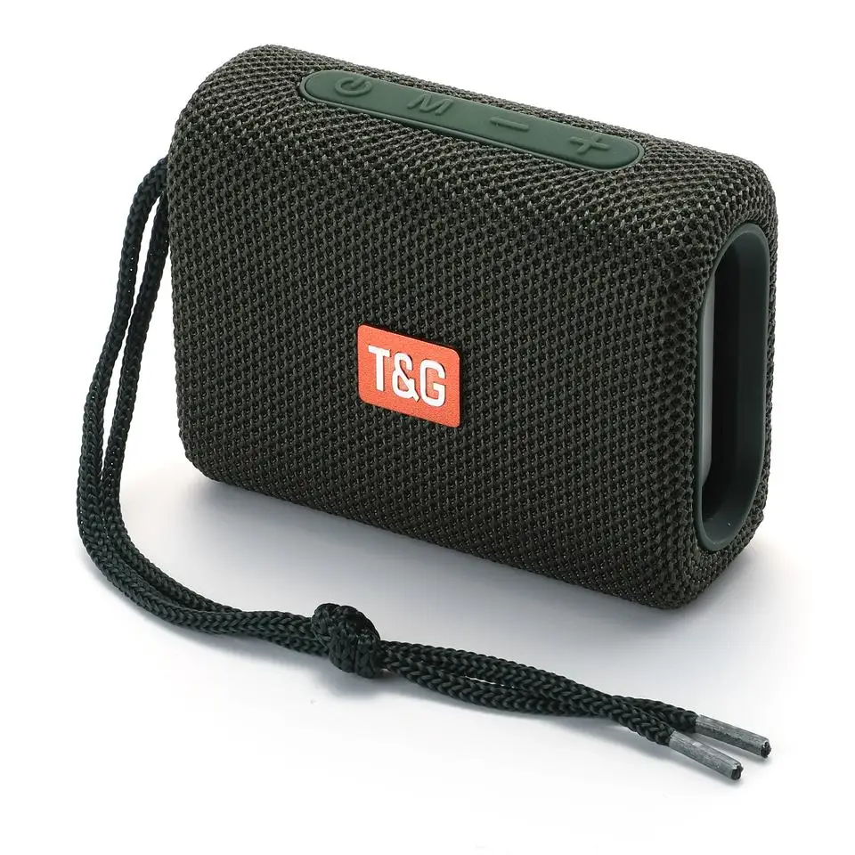 EONKO Portable Wireless Bluetooth Speaker TG-313 with TF USB FM Handsfree TWS Strap IPX4 Splash Proof include a 4GB micro sd 3