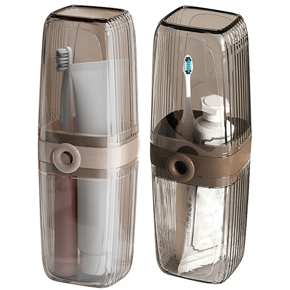 Portable Toothbrush Case For Travel And Bathroom Storage_voghion.com