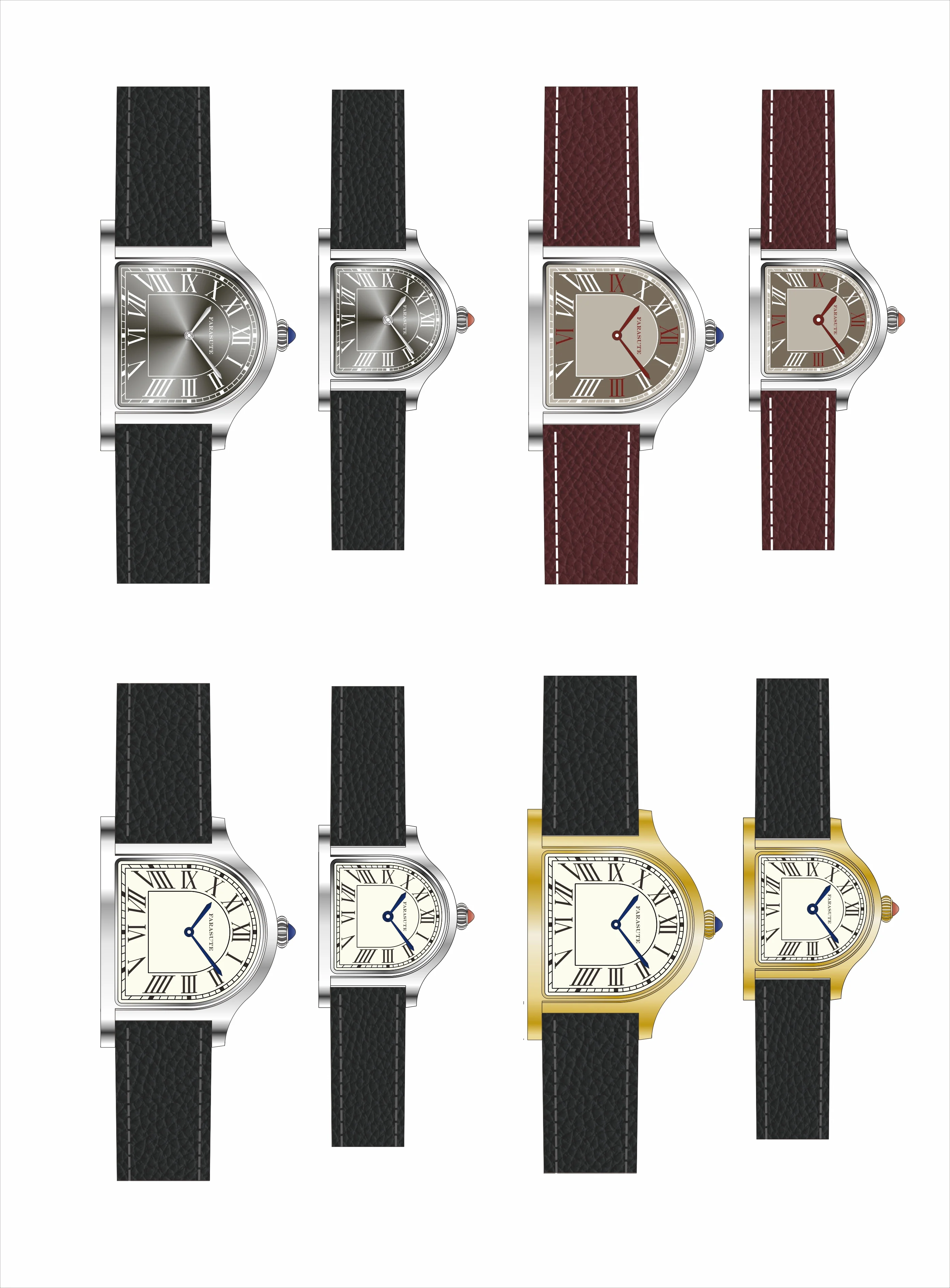 Farasute-Montre De Couple Originale, Mouvement À Quartz, Verre Saphir, Étanche, Importé De La Suisse, Rhmoelle, 5Iko 13 Sde743E5933A04A3085281E34Ea9Fdaac3