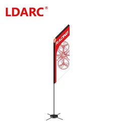LDARC 560mm FPV Racer Flag Drone Quad Whoop Freestyle Cine Flying Flagpole