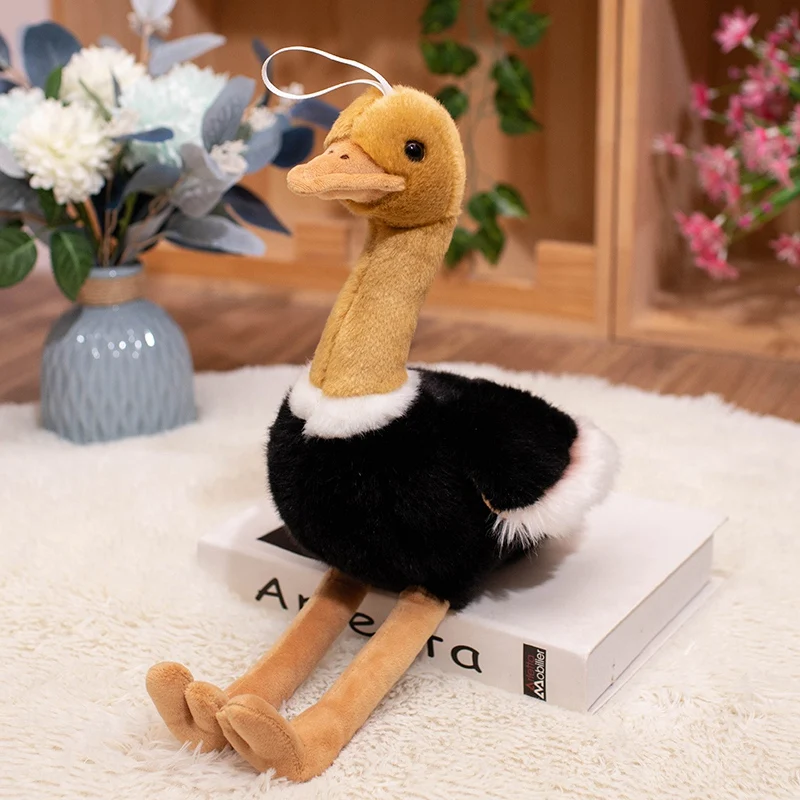 40/50センチメートル模擬鳥ぬいぐるみリアルなダチョウ