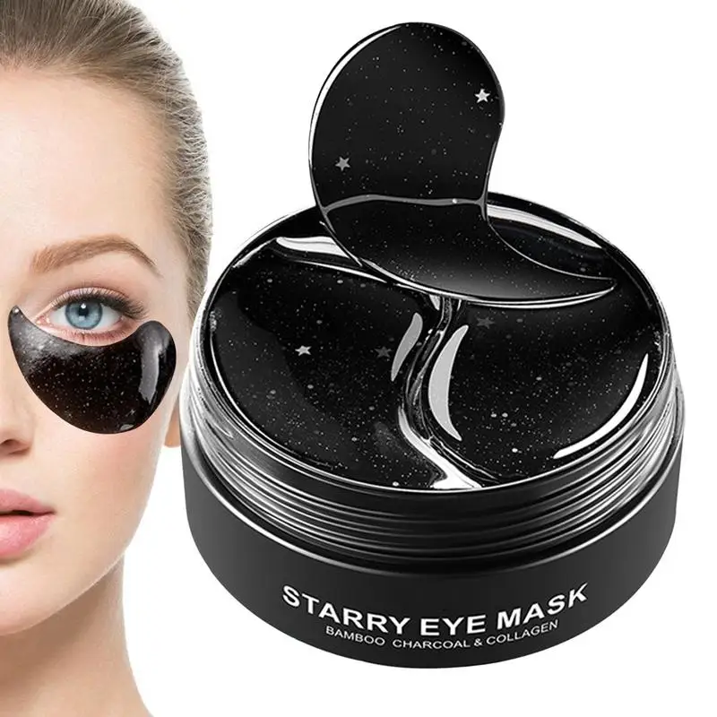 

Under Eye Patches Bamboo Charcoal Eye Pad Hydrating Patches For Reducing Dark Circles Puffiness Wrinkles Brighten The Skin Aroud