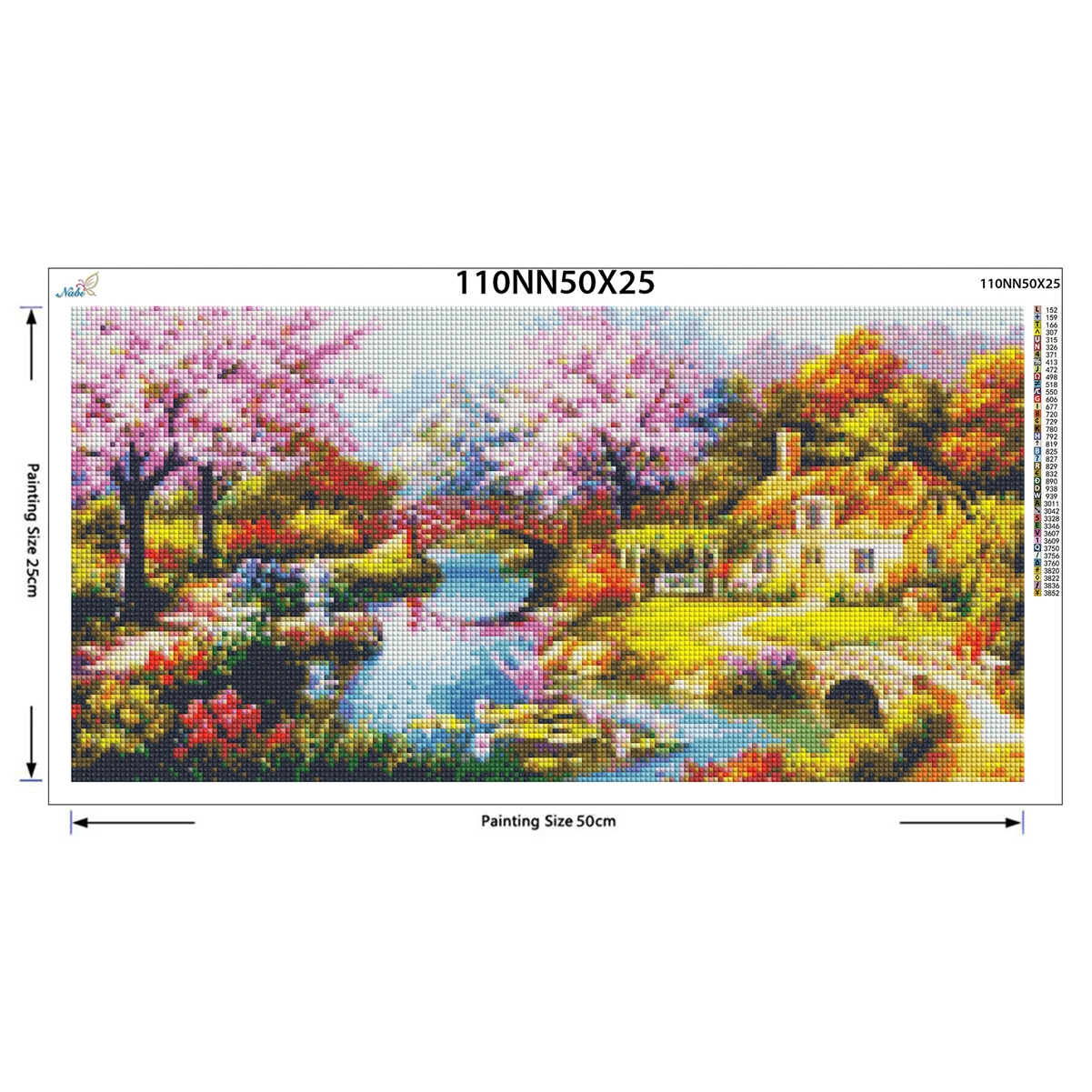5D DIY Diamond Painting diamond painting Full Square/Round Landscape Mosaic Diamond Embroidery Decor Home Picture Of Rhinestone
