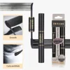 2 in1 Stamp Liquid Eyeliner and Black Mascara Set Water Proof Double-ended Eye Corner Wing Seal Liner Pen Makeup Women Cosmetics 3