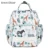 Insular Brand Nappy Backpack Bag Mummy Large Capacity Stroller Bag Mom Baby Multi-function Waterproof Outdoor Travel Diaper Bags 16