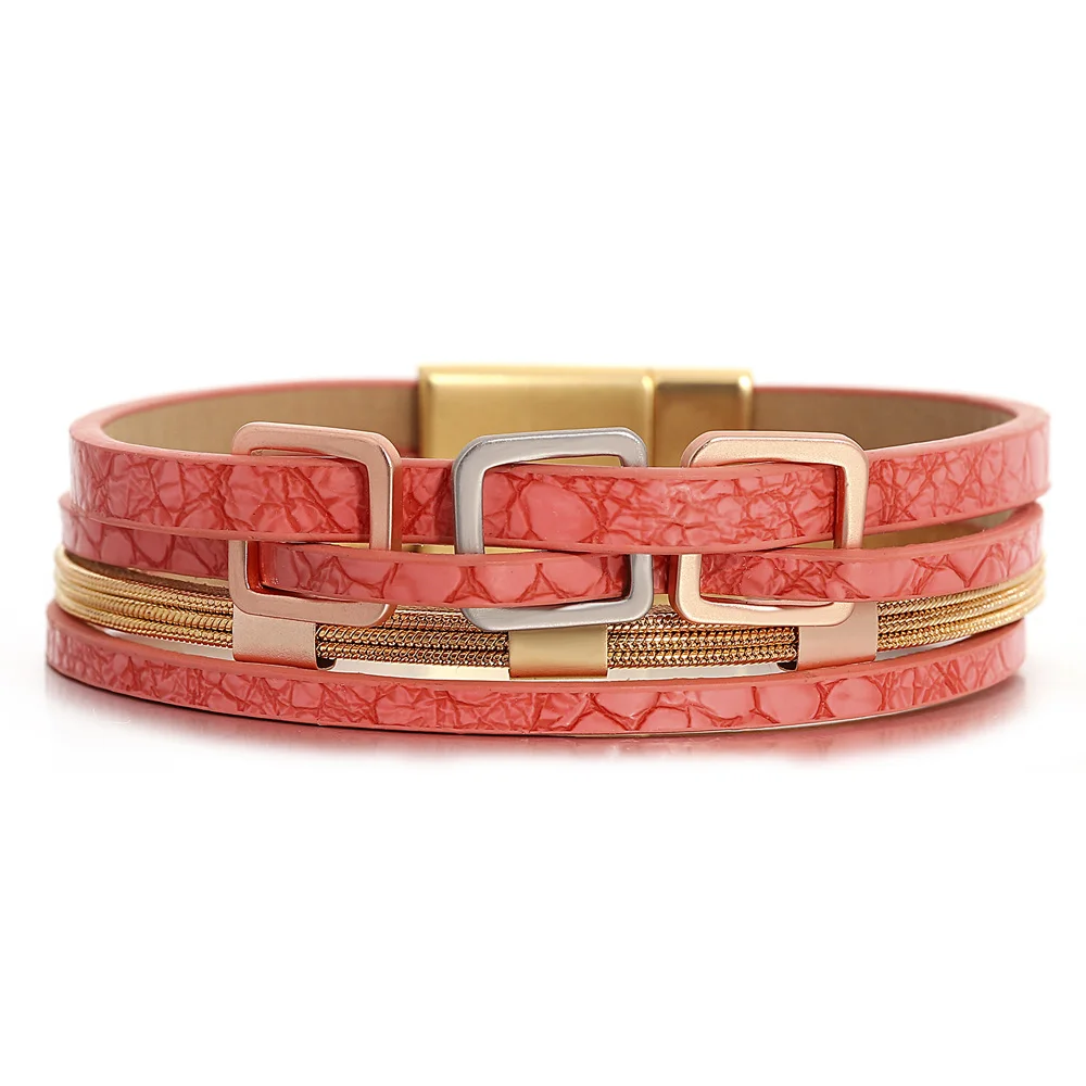 Women's Fashion Three-Piece Sliding Inlay Bracelet