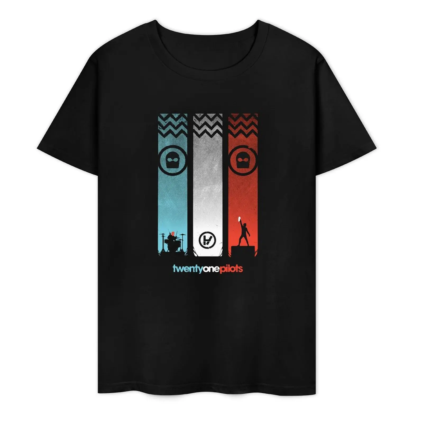 BandT-Twenty O-One P-Pilots T Shirt,Pure Cotton Casual Punk Sweatshirt,Hip Hop Clothes Vintage Tops Streetwear
