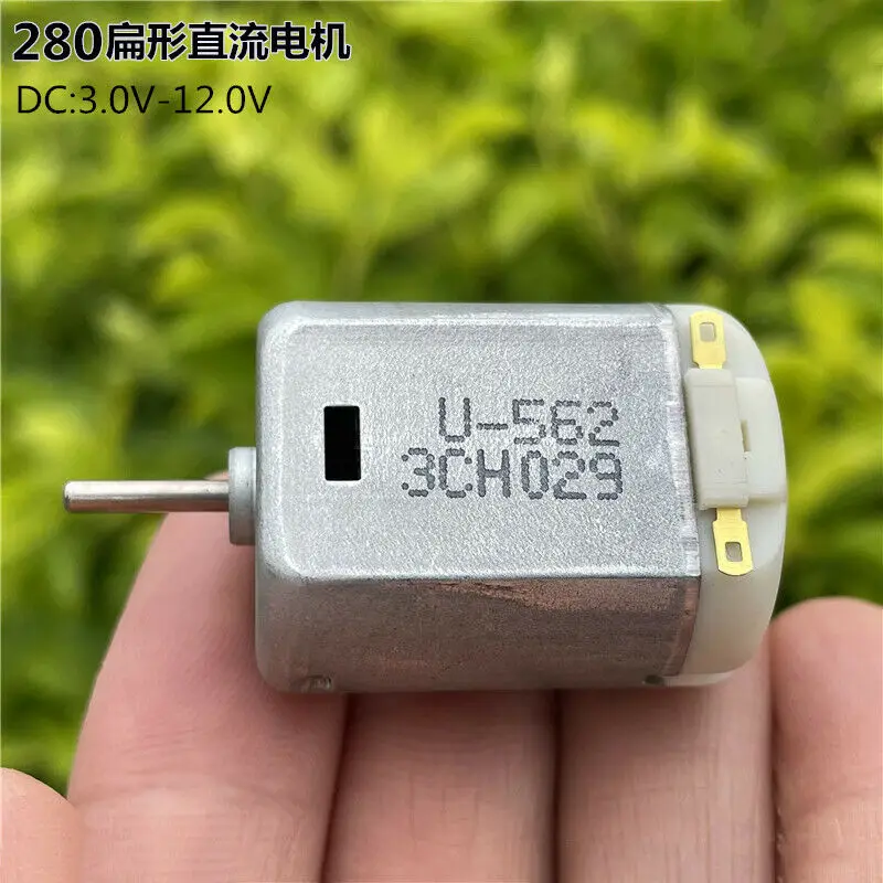 Mini FK-280SA Carbon Brush Motor DC 3V 3.7V 5V 6V 9V 12V 11000RPM Strong Magnetic Micro 280 Electric Motor DIY RC Toy Car Hobby