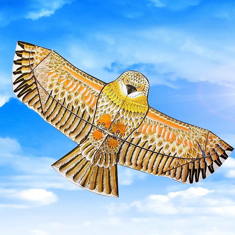 1.1m Flat Eagle Kite Big Fly Bird Kite For Children Flying Bird Kites Outdoor Toys Garden Toys 2