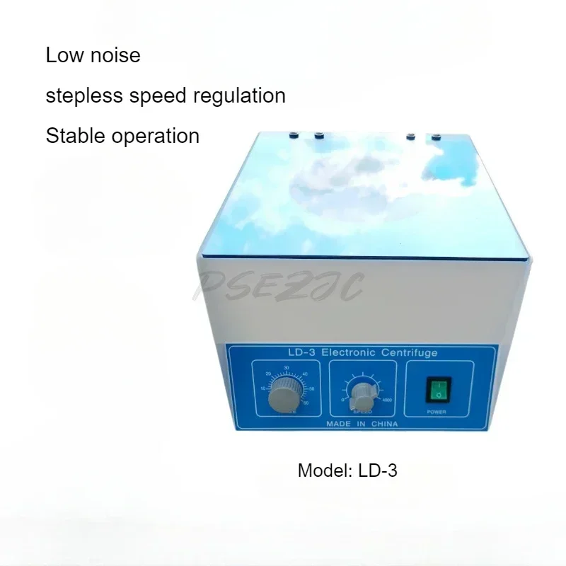 LD-3 Laboratory Centrifuge 50ml X 6 Tubes 4000rpm Electric Blood PRP Centrifuge Centrifugal Force 2770kg 110V/220V