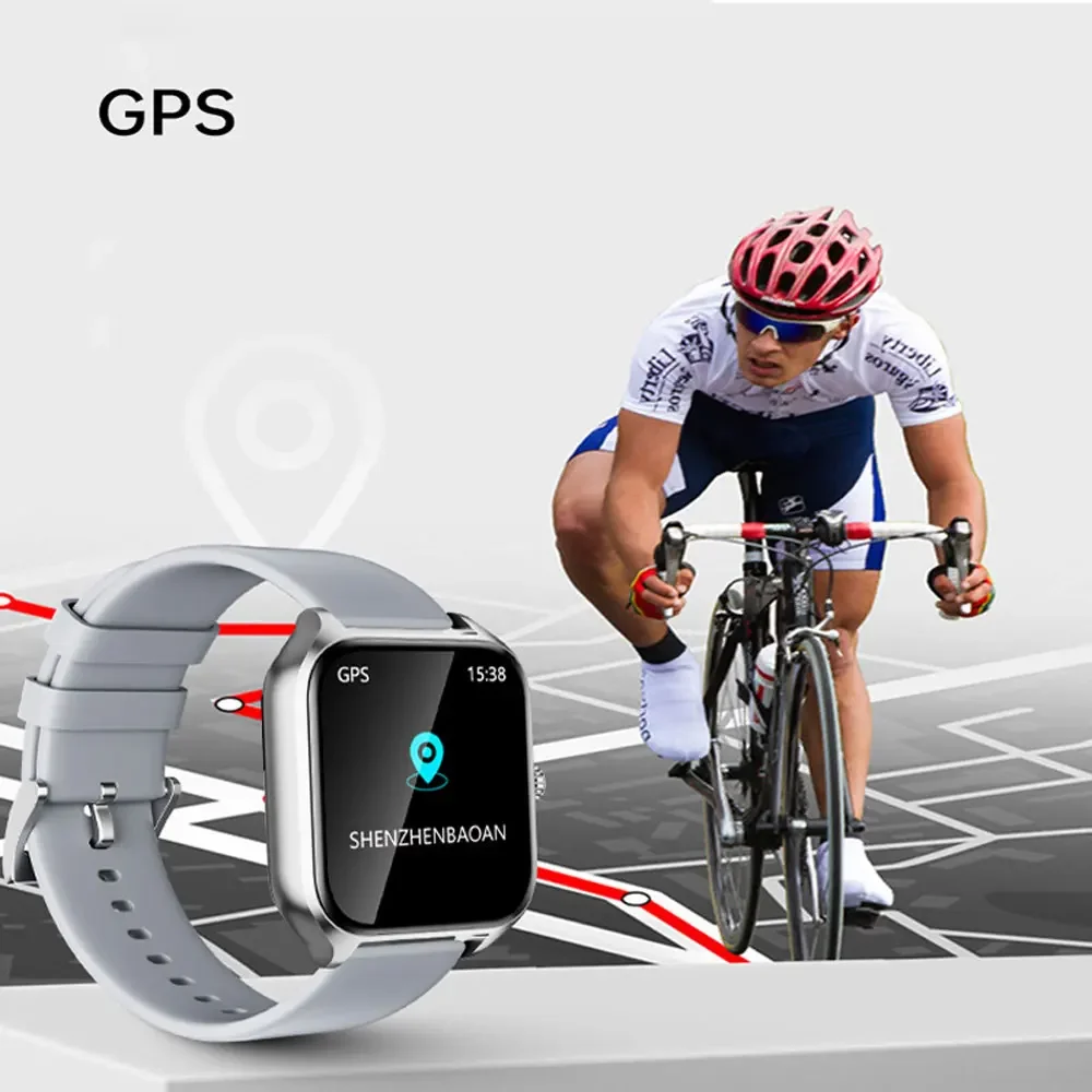 WS1 Smart Watch Bluetooth HD Display Waterproof Heart Rate Blood Oxyen for Women Men Fiess Tracker and Health_voghion.com