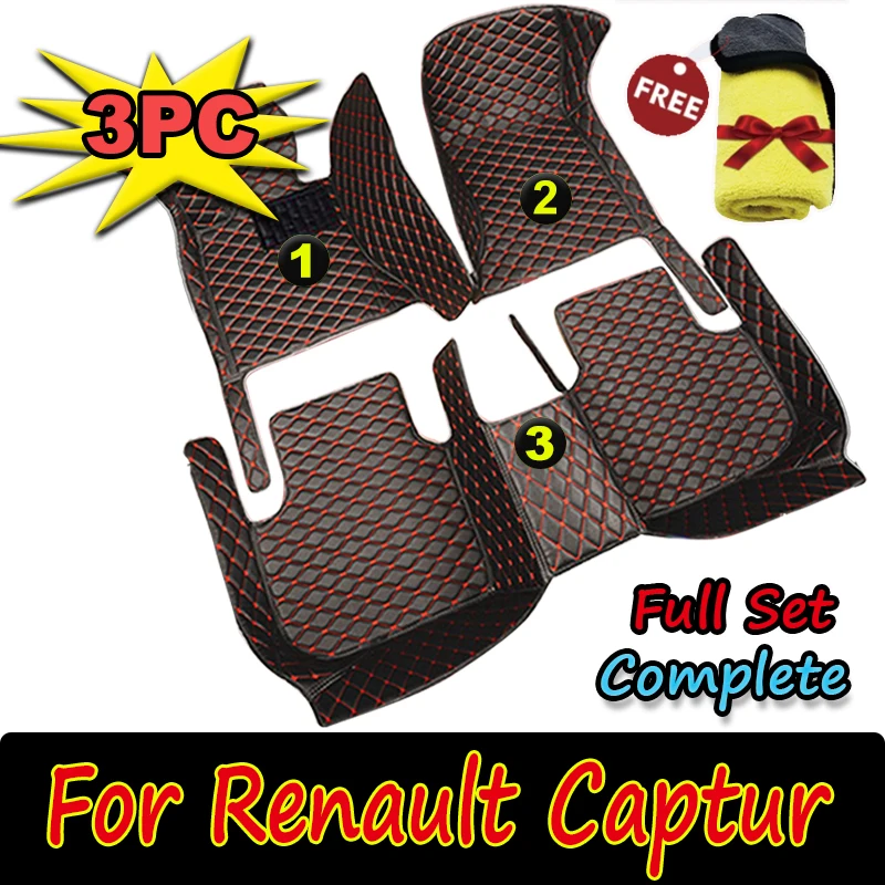 

Автомобильные коврики под заказ для Renault Captur 2014, 2015, 2016, 2017, автомобильные подкладки для ног, автомобильный коврик cover