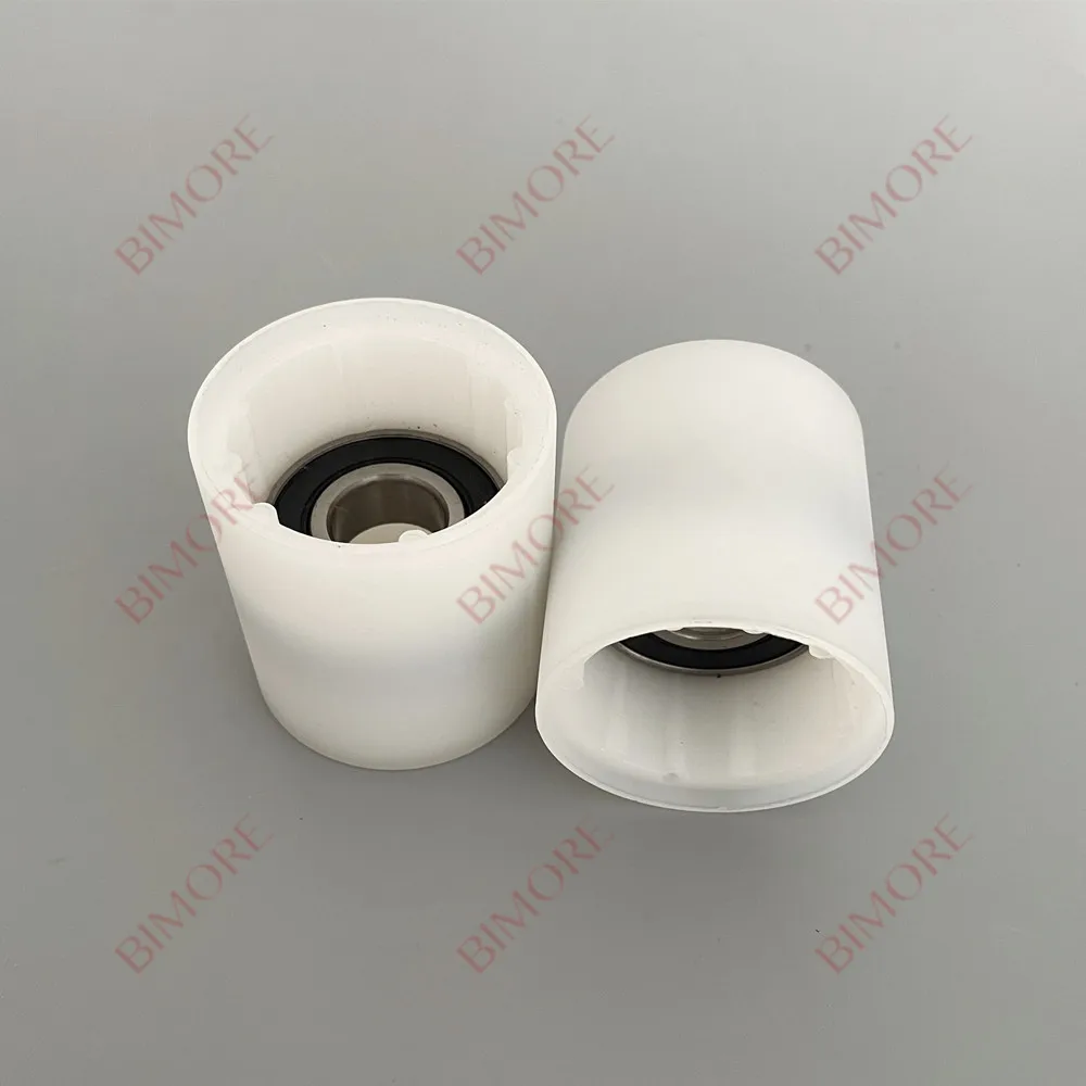 10pcs DAA456AE Escalator Handrail Support Roller 50*55*6203 OD50mm W55mm Bearing 6203