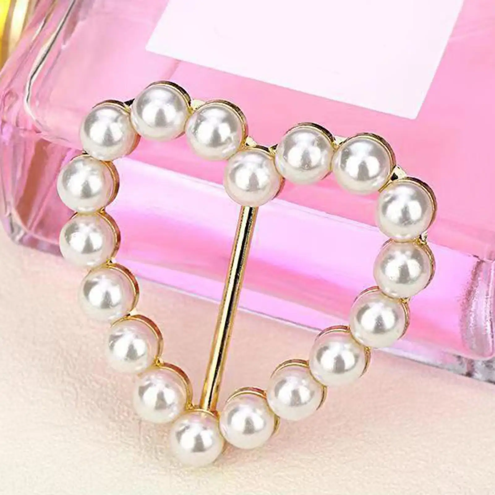 4pcs/set High-end Alloy Multi-function Scarf Buckle Exquisite Belt Pin Trendy and Versatile Diamond-set Scarf Buckle