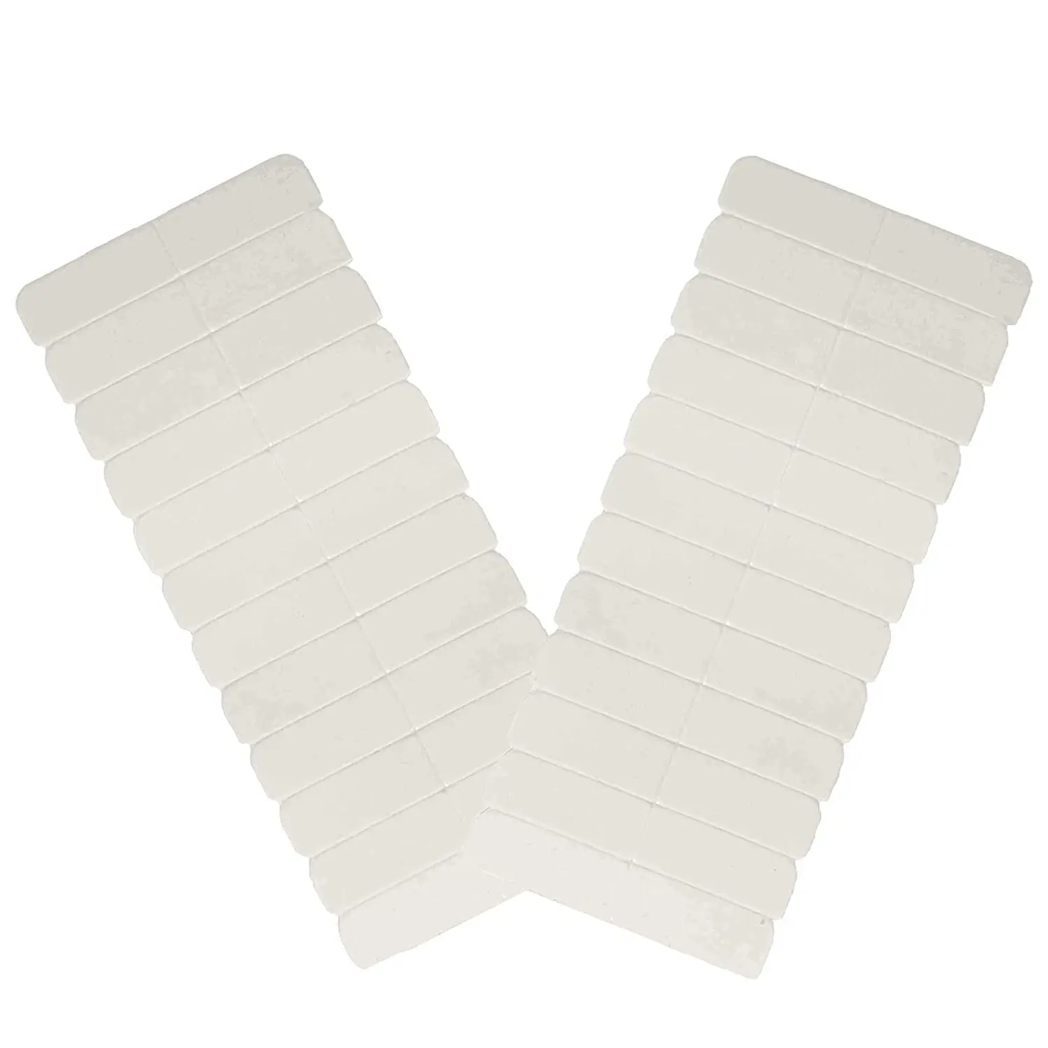 Full Shine White Adhesive Waterproof Replace Tape For Remy Tape Hair Extensions No Shine 0.8*4cm