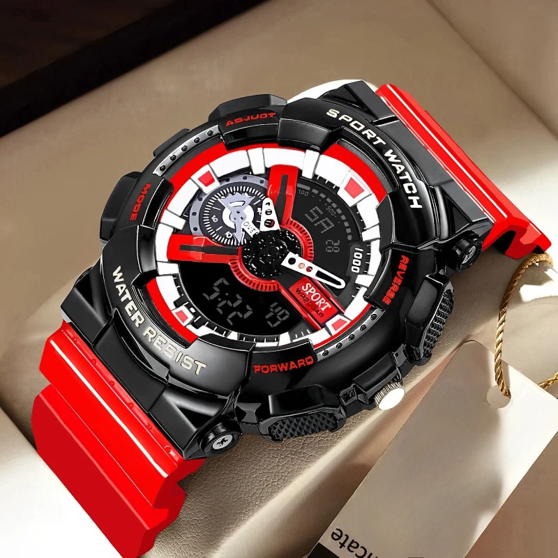Multifunctional Men's Watch, Alarm Clock Sports Electronic Watch Student Men's Watch