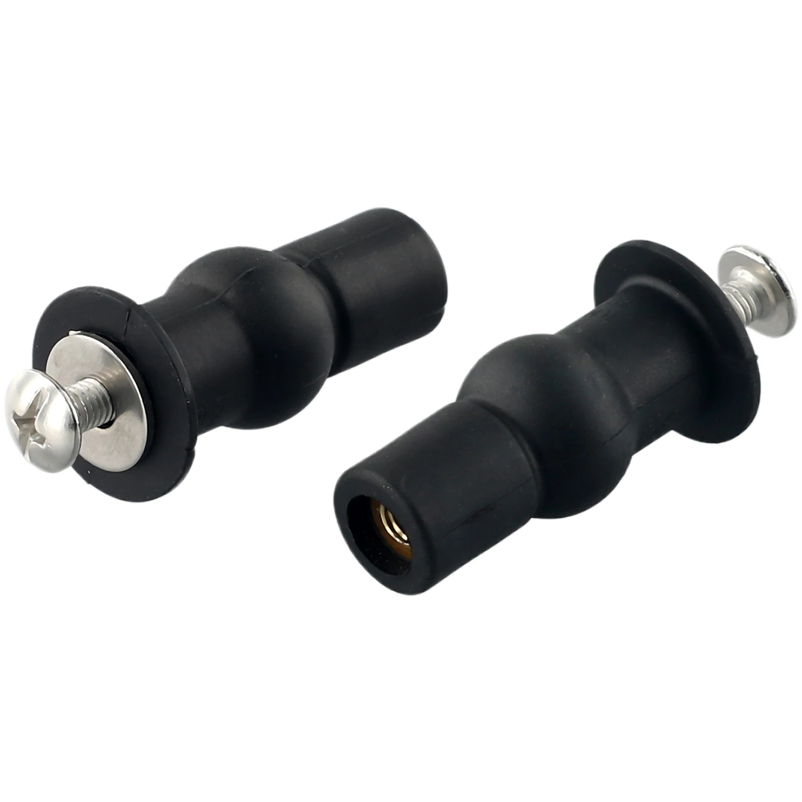 

Rubber Bung Screw Hinges For Broken Old Toilet Seat Non-rust Washer Nuts Fixings WC Blind Hole Bathroom Supplies